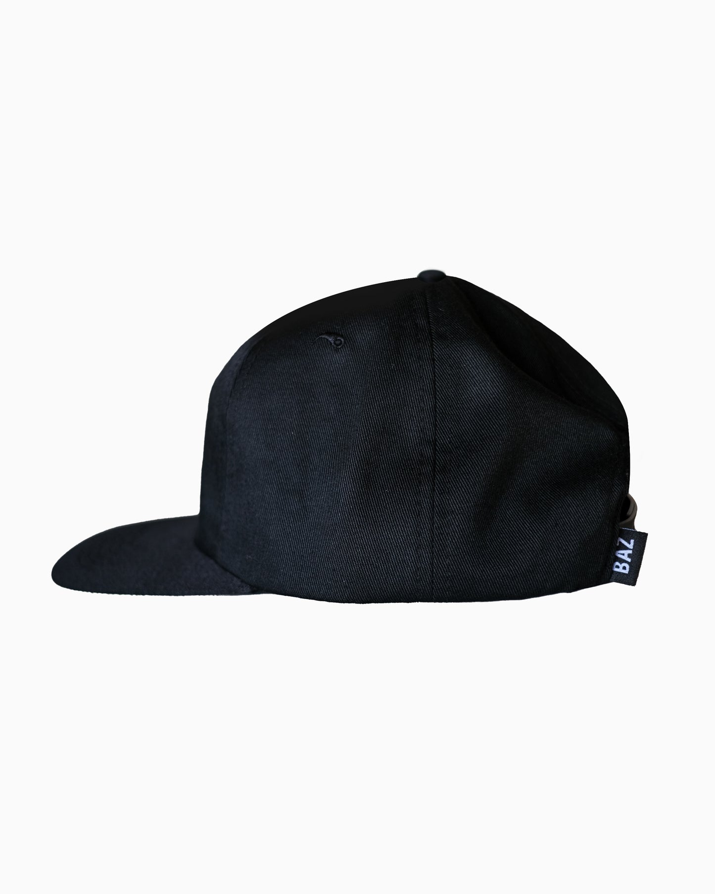 Black Printed Hat